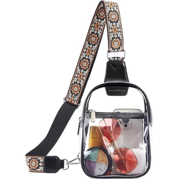 Handbags - Small Sling Bag for Women Leather Crossbody Bags Fanny Pack Chest Bag